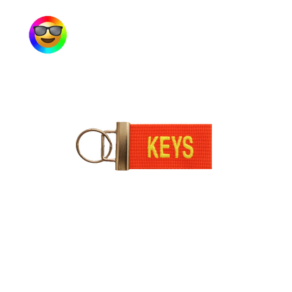 Mini Keychai Personalized Embroidered Mini Keychain – Visitag